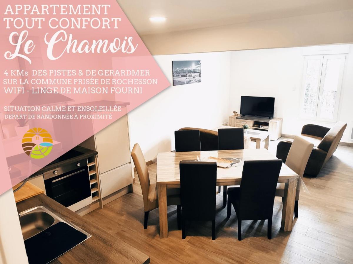 ⁂⁂ Le Chamois Appartement Cledicihome / Magnifique Vue Sur Les Montagnes / 4 Kms De Gerardmer ! ⁂⁂ Rochesson エクステリア 写真